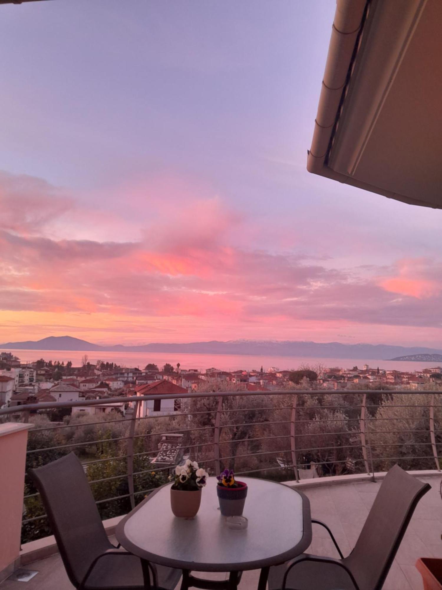 Villa View House Agria Exterior foto