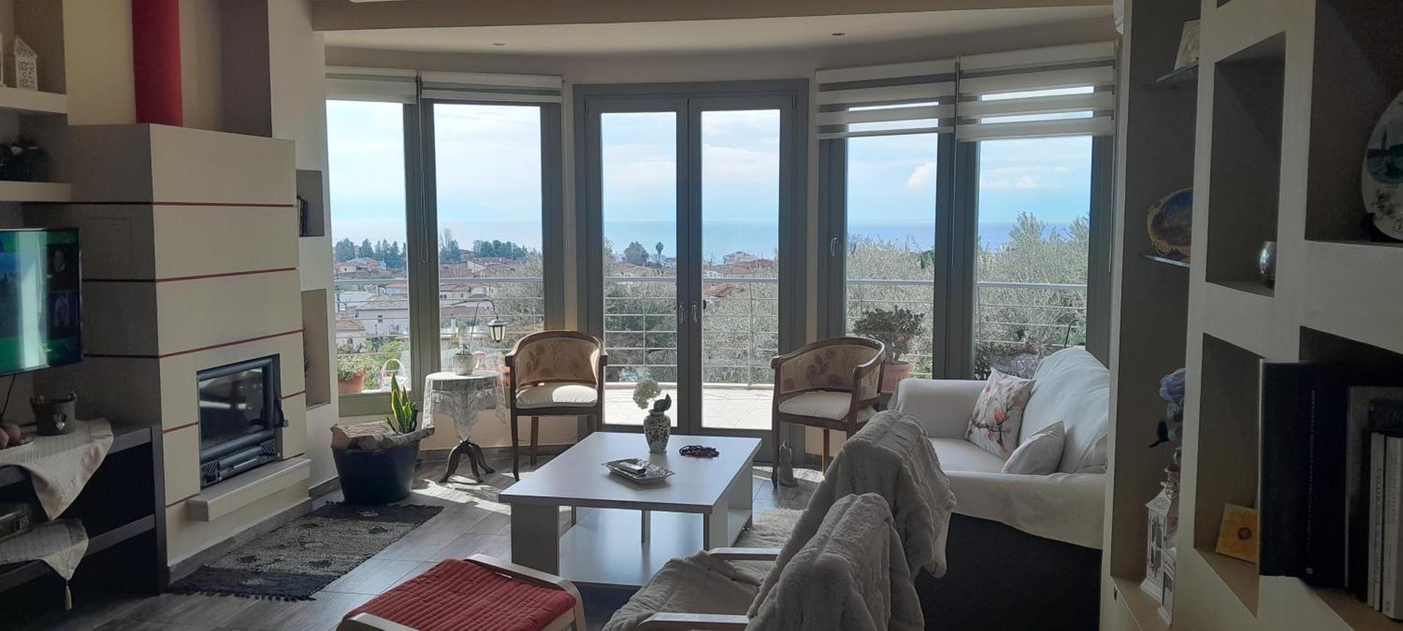Villa View House Agria Exterior foto