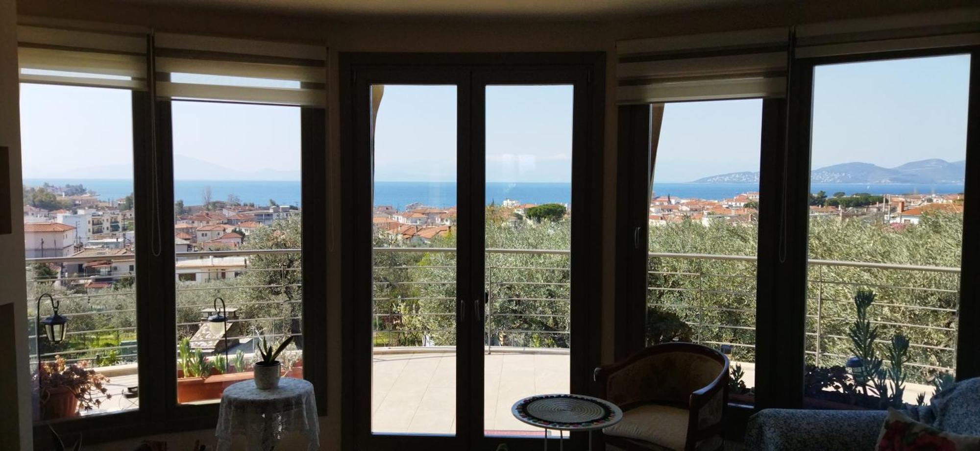 Villa View House Agria Exterior foto